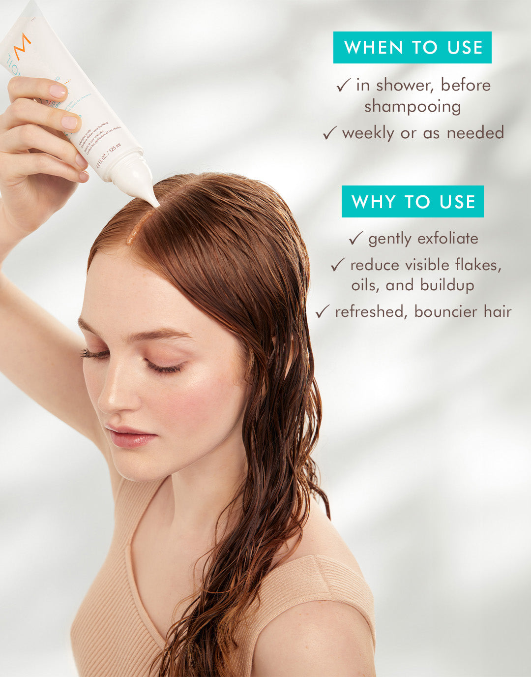 Exfoliante Purificador de Cuero Cabelludo para Antes del Lavado