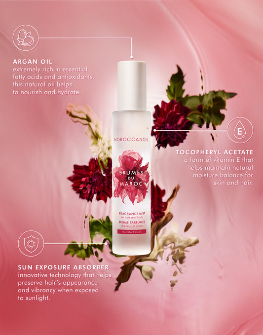 Dahlia Rouge Hair & Body Fragrance Mist